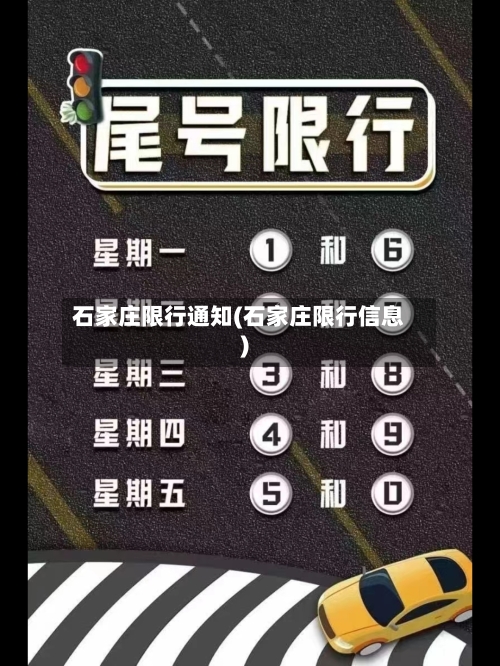 石家庄限行通知(石家庄限行信息)-第1张图片