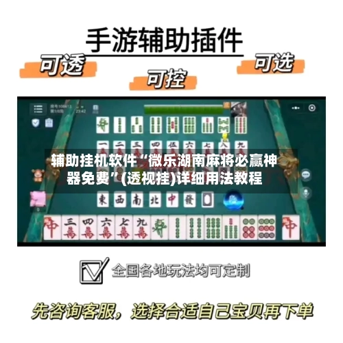 辅助挂机软件“微乐湖南麻将必赢神器免费	”(透视挂)详细用法教程-第1张图片