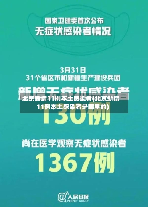 北京新增11例本土感染者(北京新增11例本土感染者是哪里的)