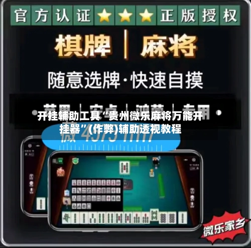 开挂辅助工具“贵州微乐麻将万能开挂器”(作弊)辅助透视教程