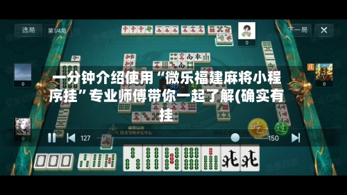 一分钟介绍使用“微乐福建麻将小程序挂”专业师傅带你一起了解(确实有挂-第2张图片