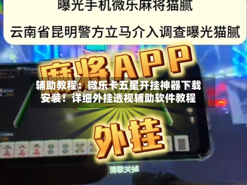 辅助教程：微乐卡五星开挂神器下载安装！详细外挂透视辅助软件教程-第1张图片