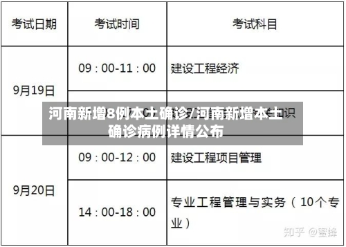 河南新增8例本土确诊/河南新增本土确诊病例详情公布-第2张图片