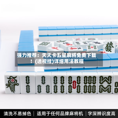 强力推荐:天天卡五星麻将免费下载!(透视挂)详细用法教程-第2张图片